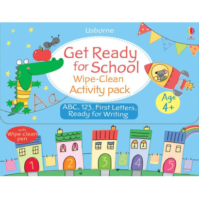 Get Ready for School Wipe-clean activity pack