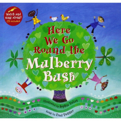Here We Go Round the Mulberry Bush - KsiÄ…Å¼ka + CD