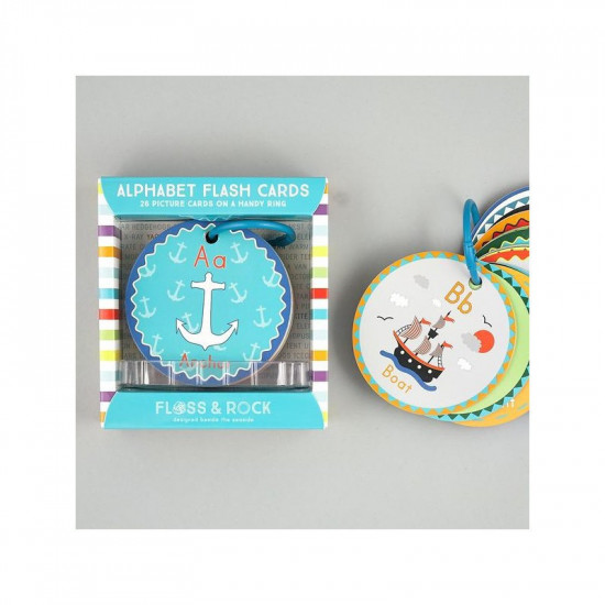 ALPHABET FLASH CARDS - A is for Anchor
