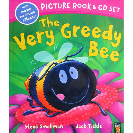 The Very Greedy Bee - książka z audiobookiem