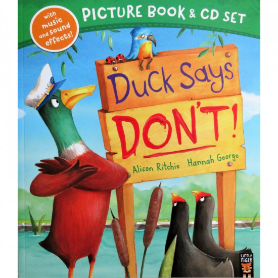 Duck Says Don't! - książka z audiobookiem