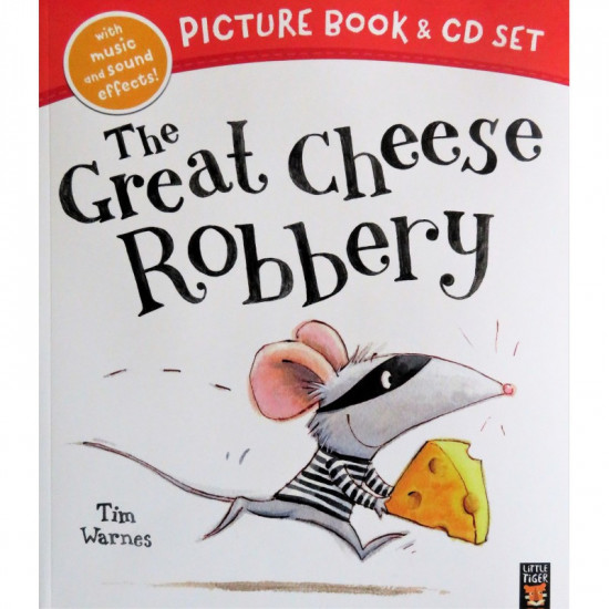 The Great Cheese Robbery - książka z audiobookiem