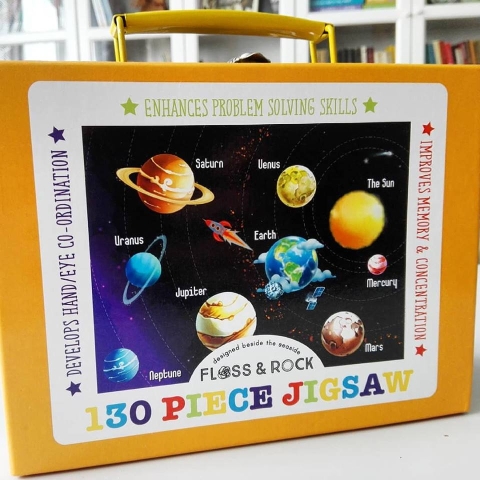 Puzzle Universe 130 elementów, wszechświat dla dzieci